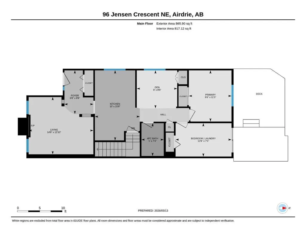 96 Jensen Crescent NE Airdrie AB T4B 1N8