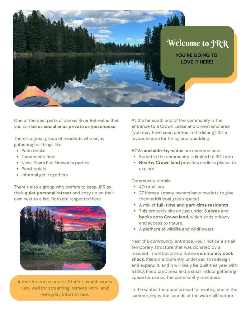 201 James River Ridge Rural Clearwater County AB T0M 1C0