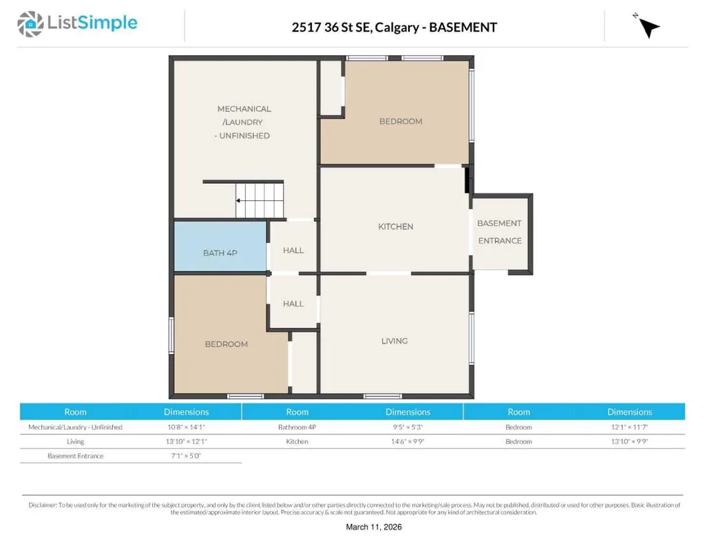 2517 36 Street SE Calgary AB T2B 0Y2