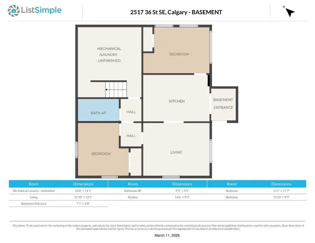 2517 36 Street SE Calgary AB T2B 0Y2