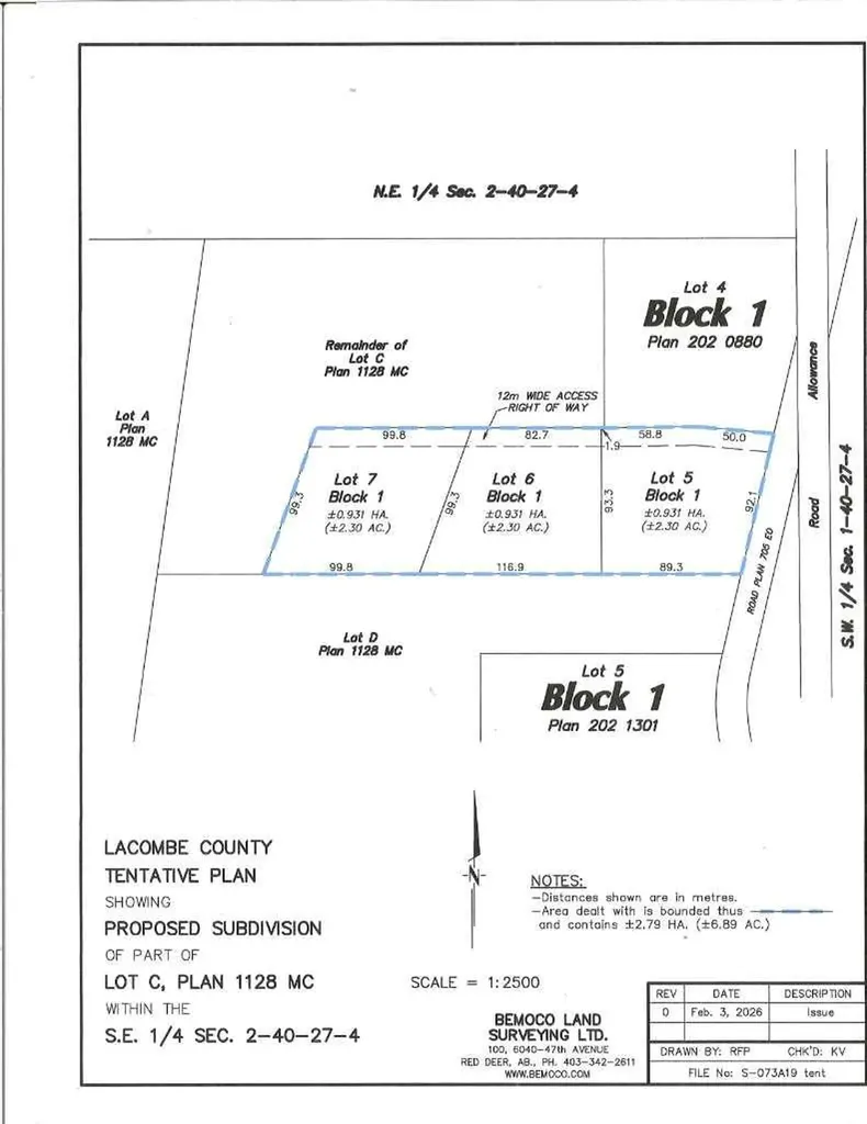 #6 C&e Trail North Of Blackfalds Rural Lacombe County AB T0M 0J0