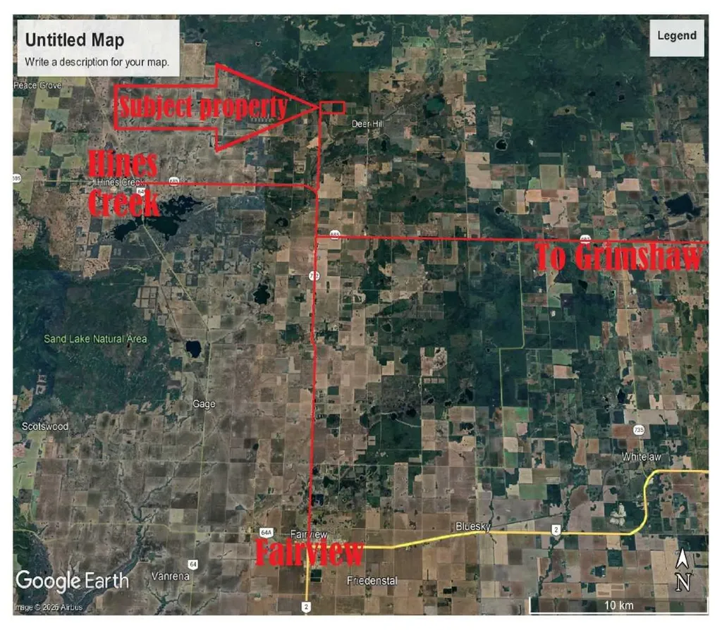 SW & SE 22-84-3-w6 Rural Clear Hills County AB T0H 2A0