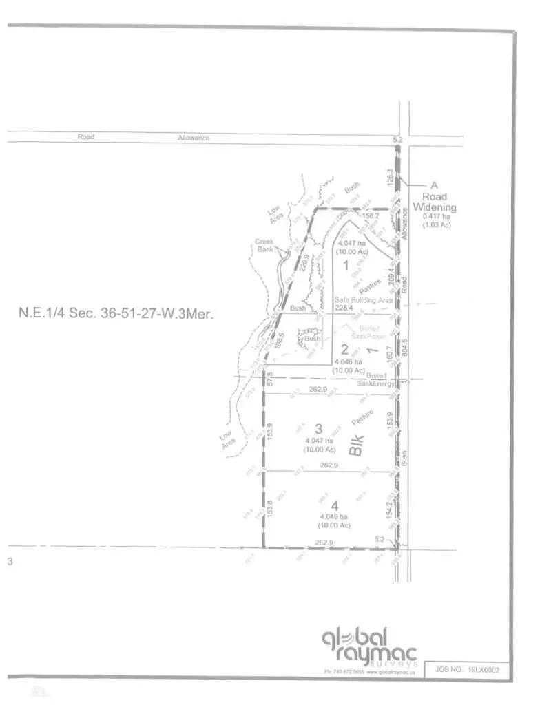 Lot 3 NE 36-51-27 W3rd Rural SK S0M 0W0