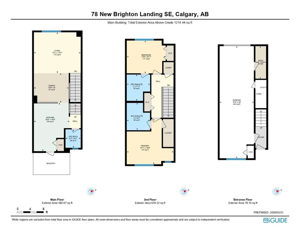 78 New Brighton Landing SE Calgary AB T2Z1C1