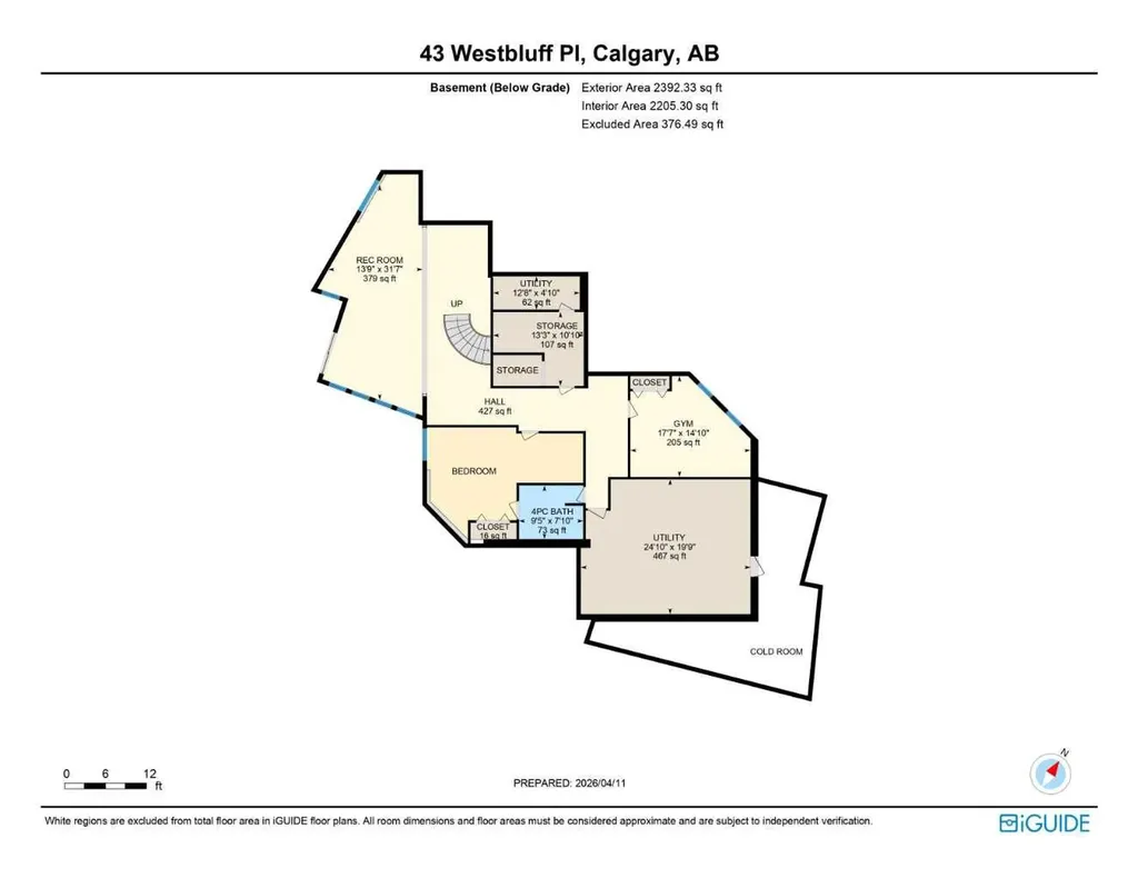 43 Westbluff Place Rural Rocky View County AB T3Z3N9