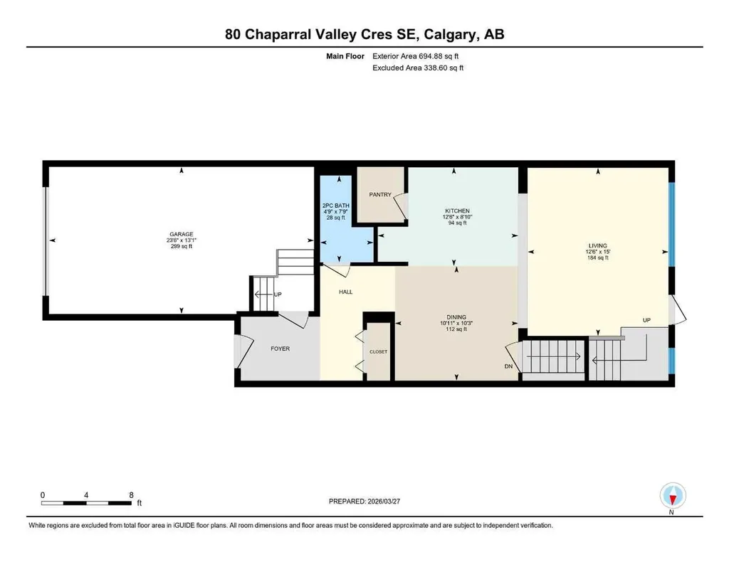 80 Chaparral Valley Crescent SE Calgary AB T2X 0Y2