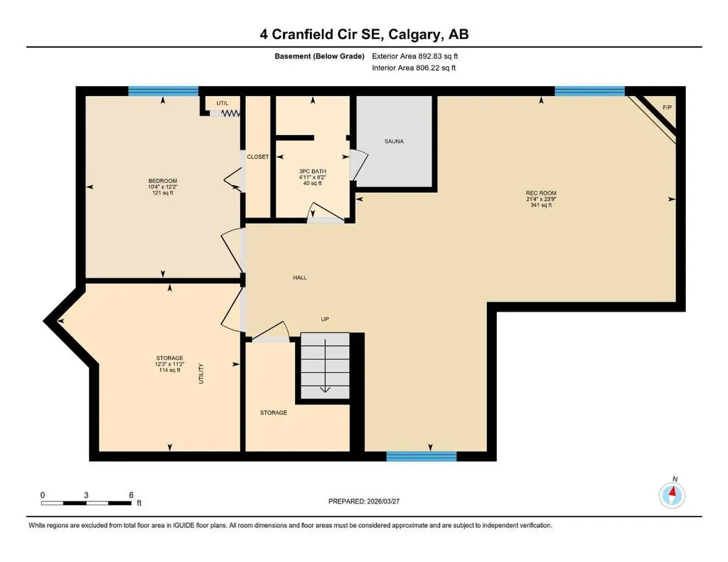 4 Cranfield Circle SE Calgary AB T3M 1G8