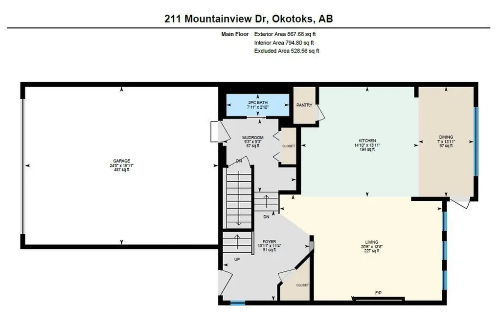 211 Mountainview Drive Okotoks AB T1S 0L6