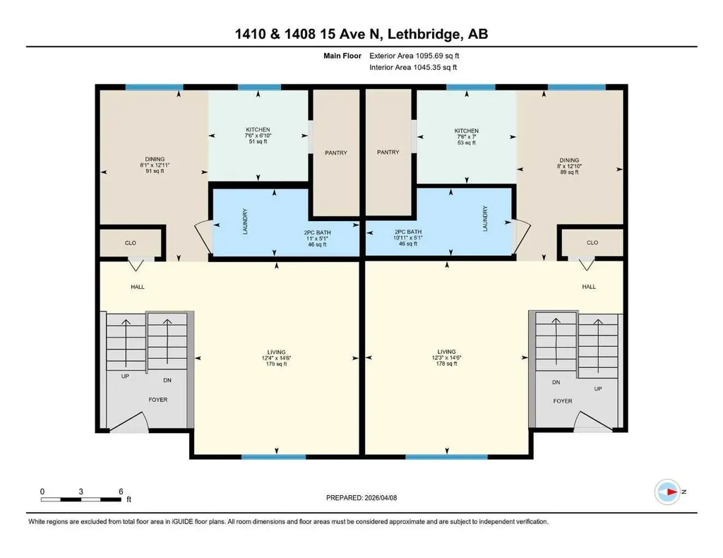 1408 & 1410 15 Avenue N Lethbridge AB T1H 1W1