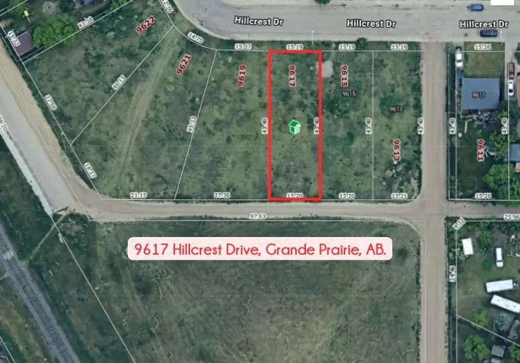9617 Hillcrest Drive Grande Prairie AB T8V 1A6