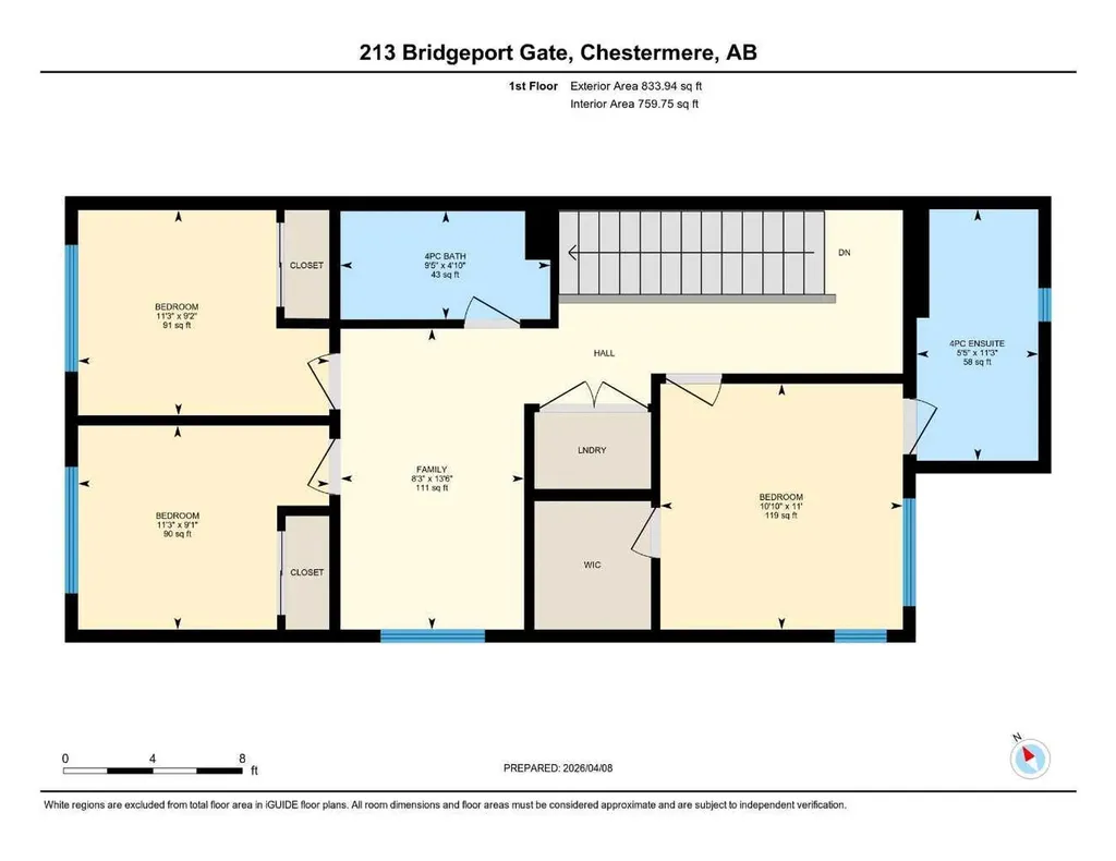 213 Bridgeport Gate Chestermere AB T1X 3E2