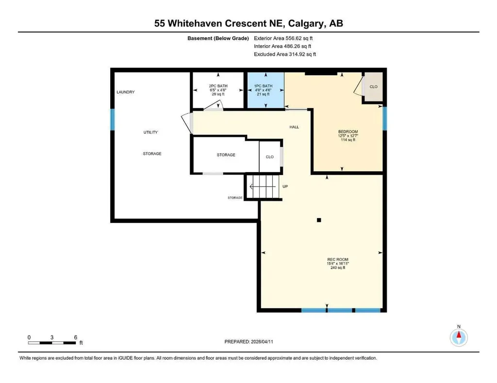 55 Whitehaven Crescent NE Calgary AB T1Y6C4