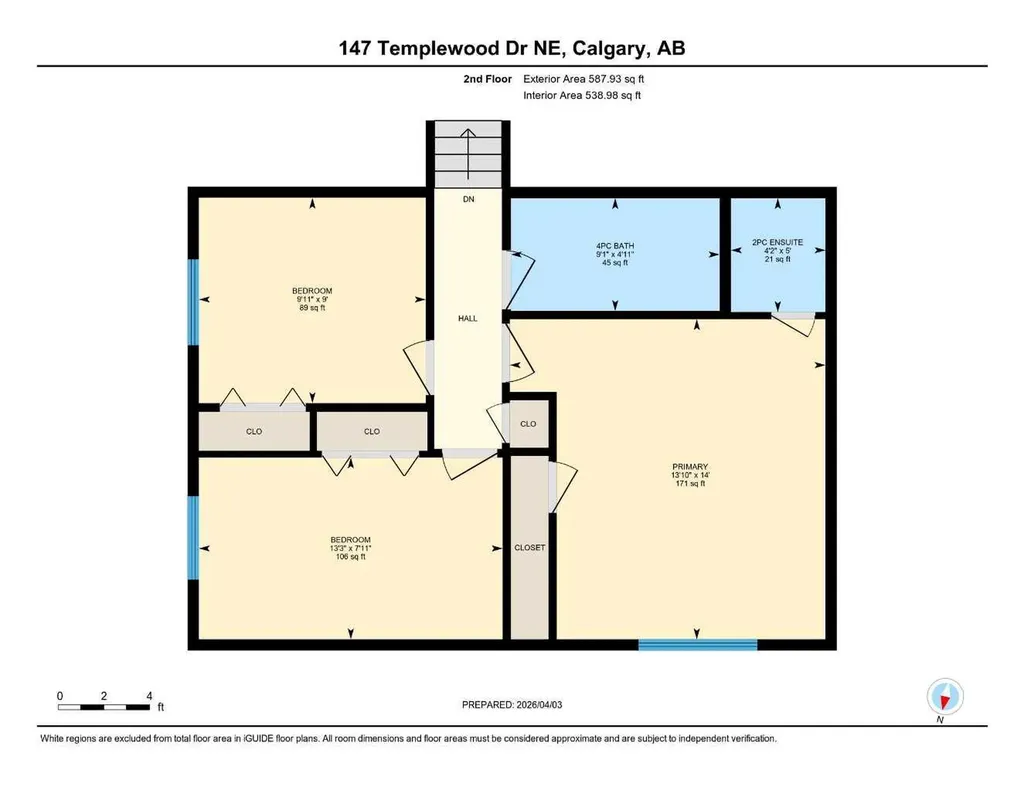 147 Templewood Drive NE Calgary AB T1Y 4M5