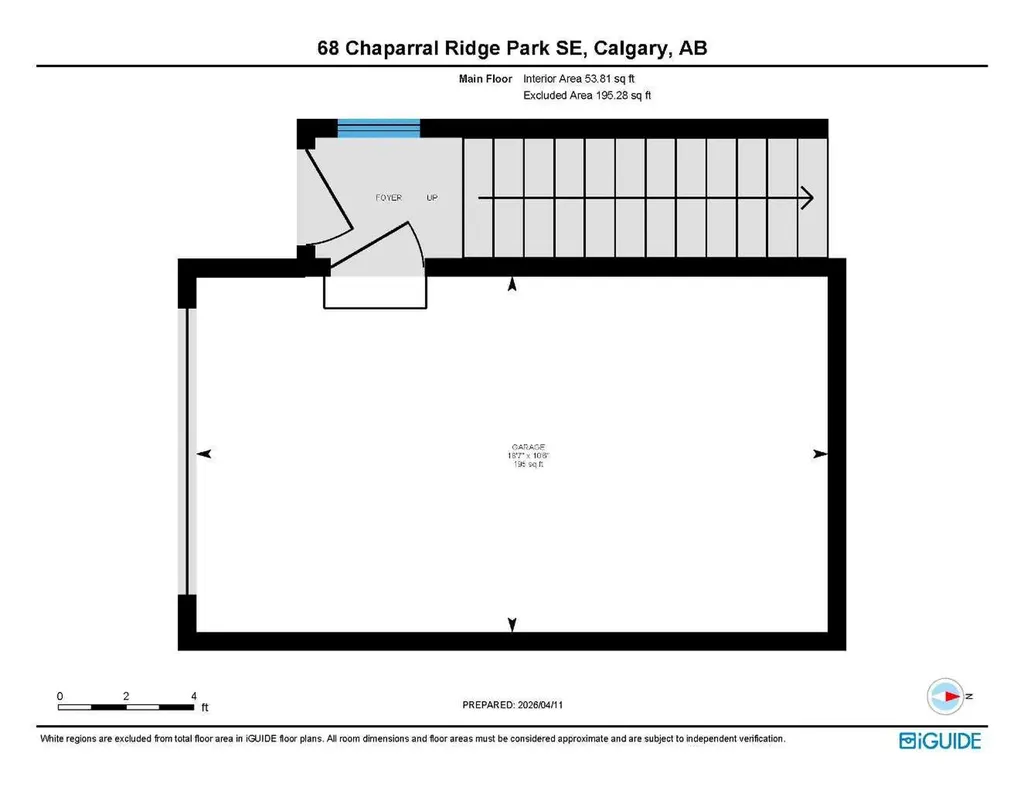 68 Chaparral Ridge Park SE Calgary AB T2X 0E3