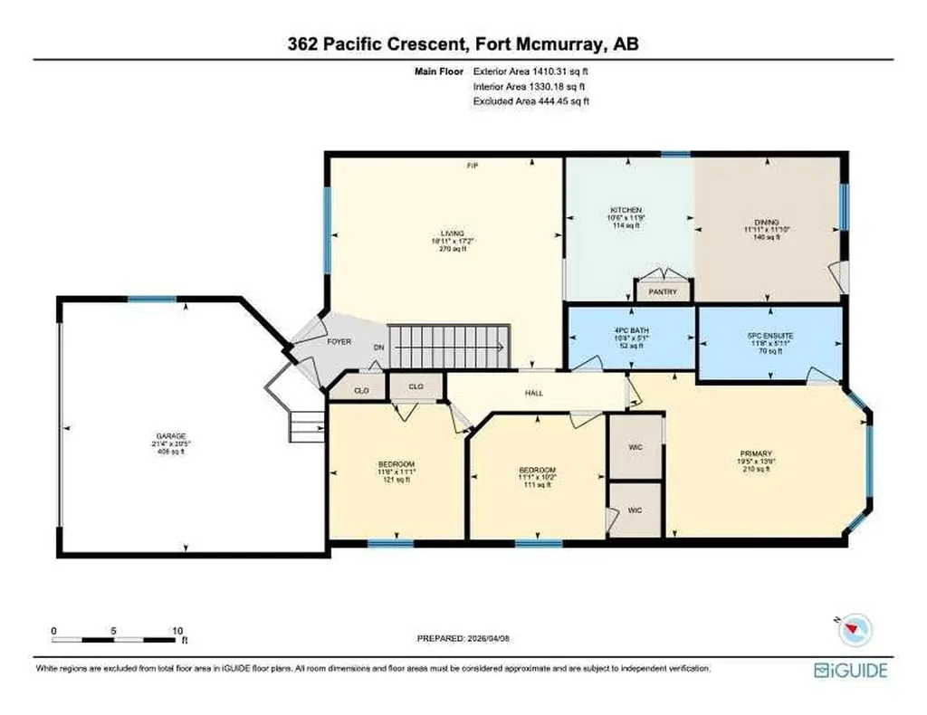 362 Pacific Crescent Fort Mcmurray AB T9K 0G5