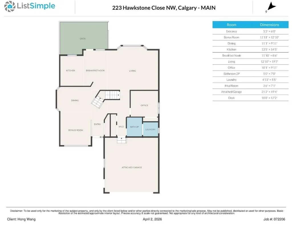 223 Hawkstone Close NW Calgary AB T3G 3P3