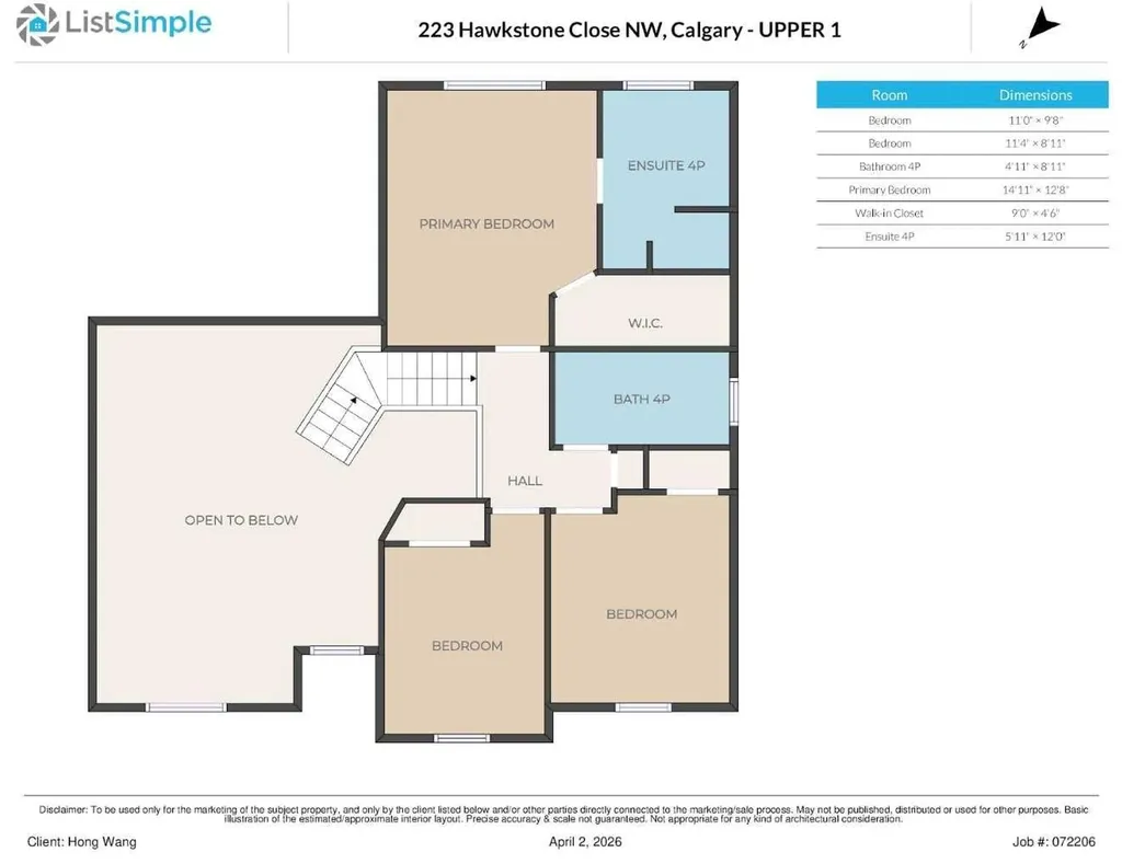 223 Hawkstone Close NW Calgary AB T3G 3P3