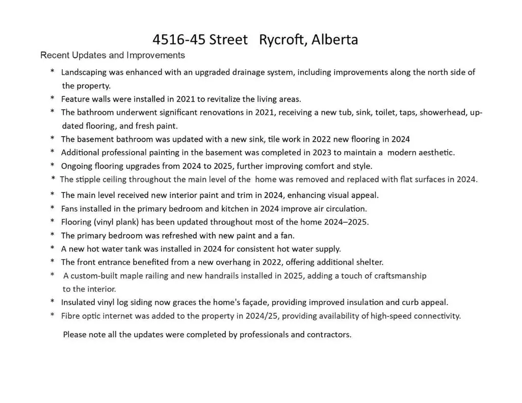 4516 45 Street Rycroft AB T0H 3A0