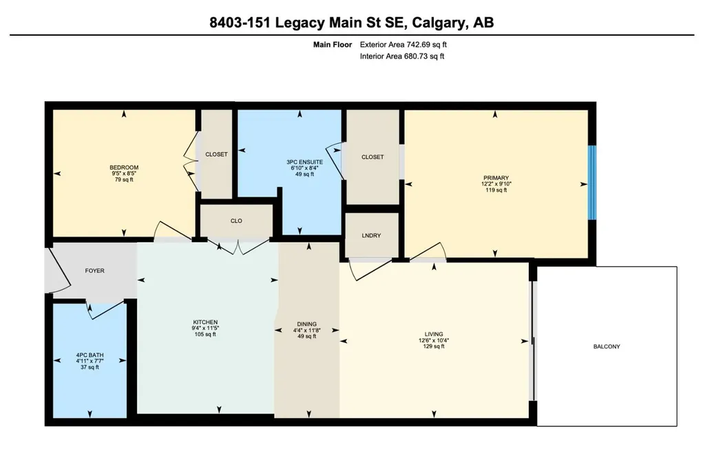 151 Legacy Main Street SE Calgary AB T2X 4A4