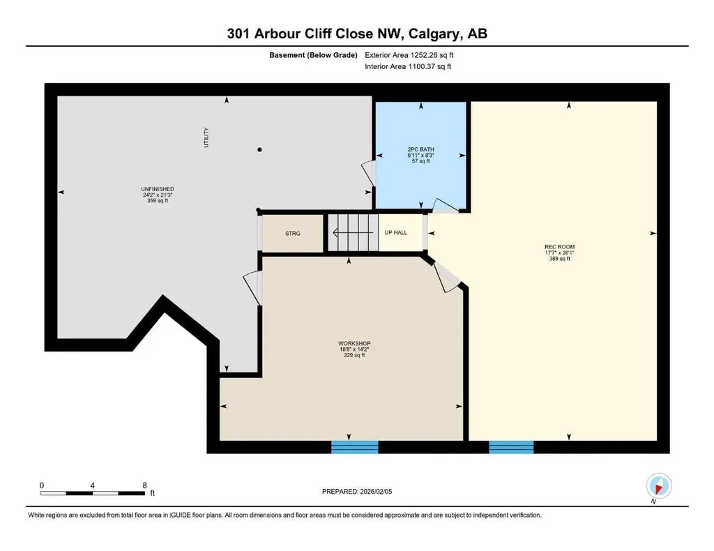 301 Arbour Cliff Close NW Calgary AB T3G3W8