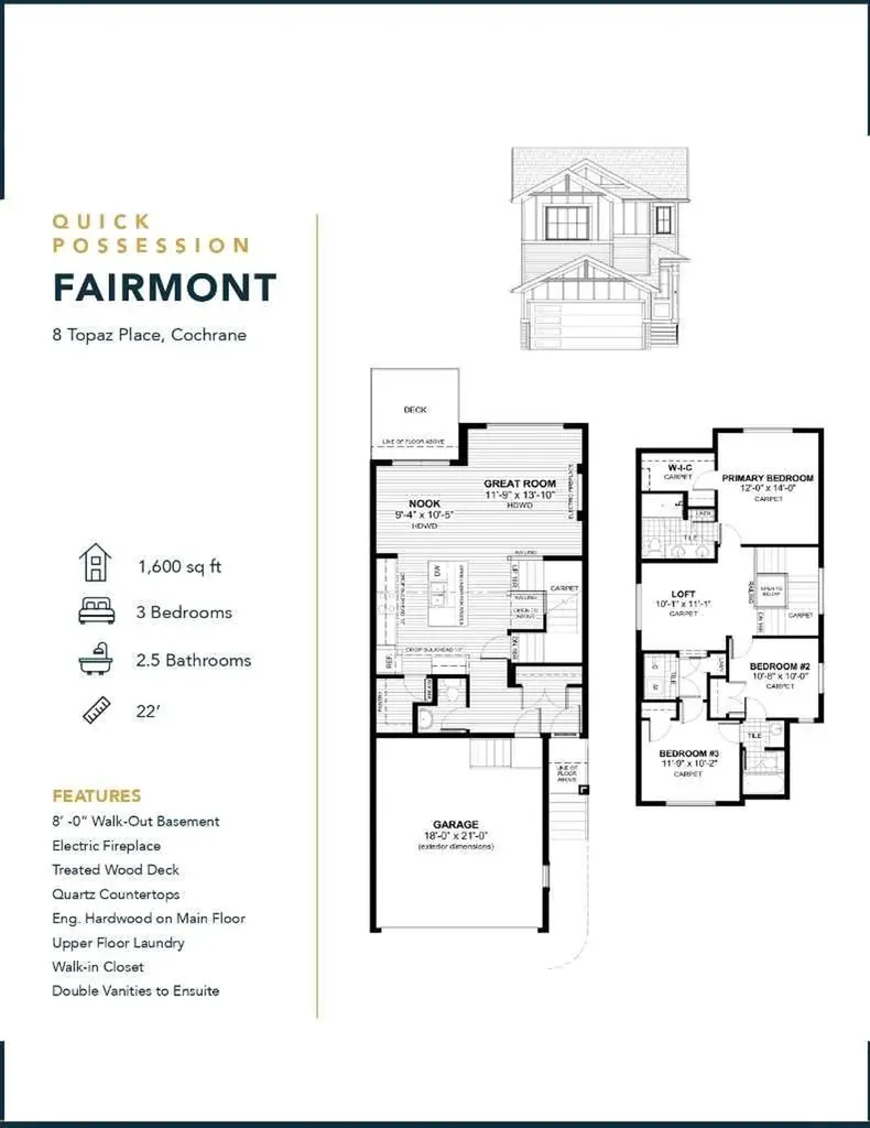 8 Topaz Place Cochrane AB T4C 3K2