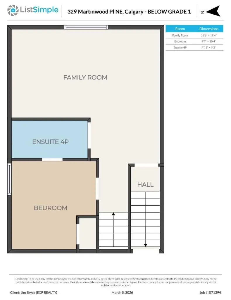 329 Martinwood Place NE Calgary AB T3J3H7