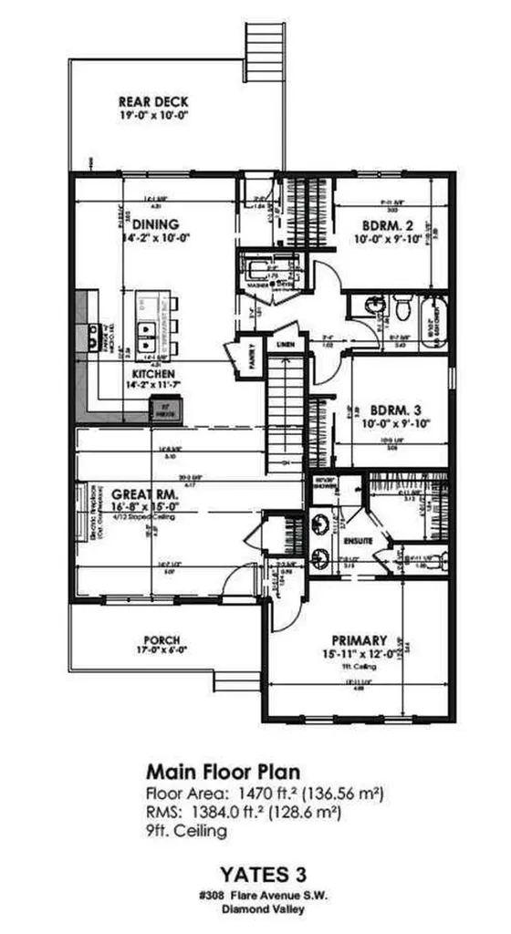 308 Flare Avenue SW Diamond Valley AB T0L 2A0
