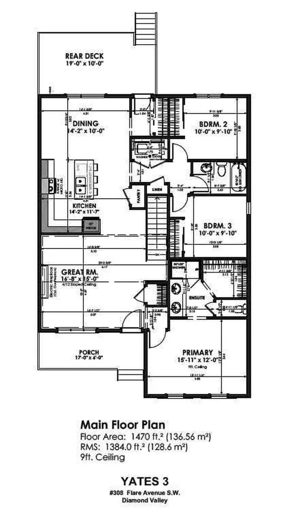 308 Flare Avenue SW Diamond Valley AB T0L 2A0