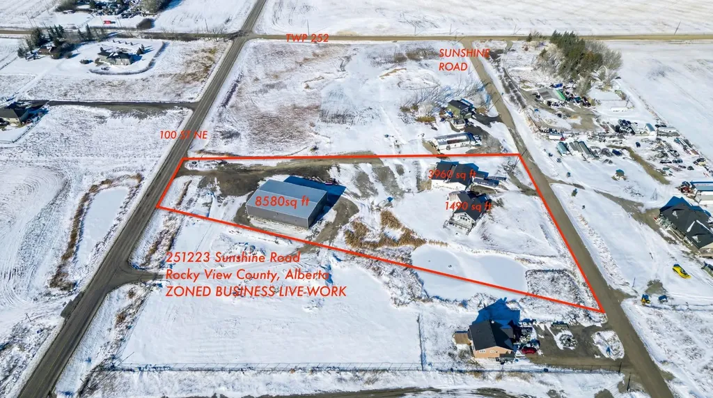 251223 Sunshine Road Rural Rocky View County AB T1Z 0M6