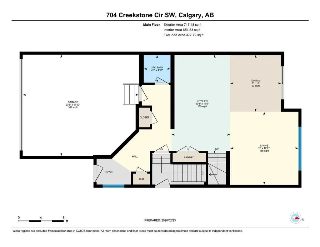 704 Creekstone Circle SW Calgary AB T2X 4Y6