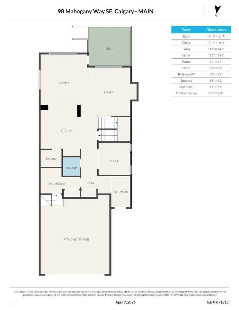 98 Mahogany Way SE Calgary AB T3M 1N5