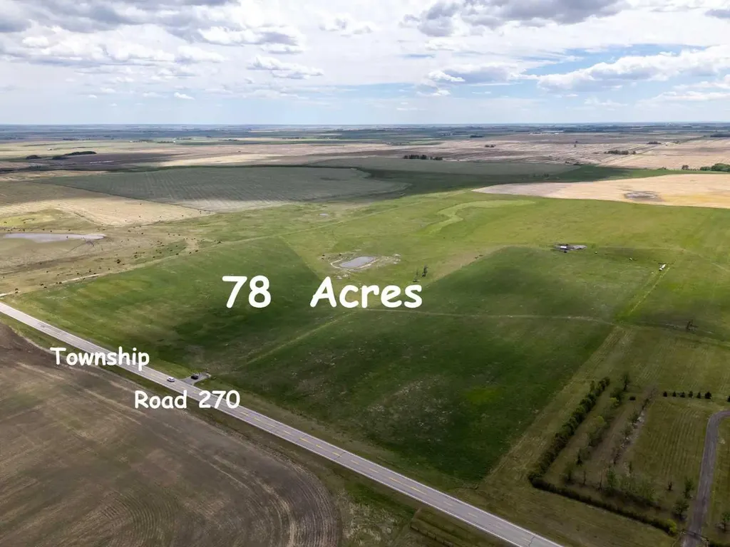 78 Acres Township Road 270 Rural Rocky View County AB T4B 2A4