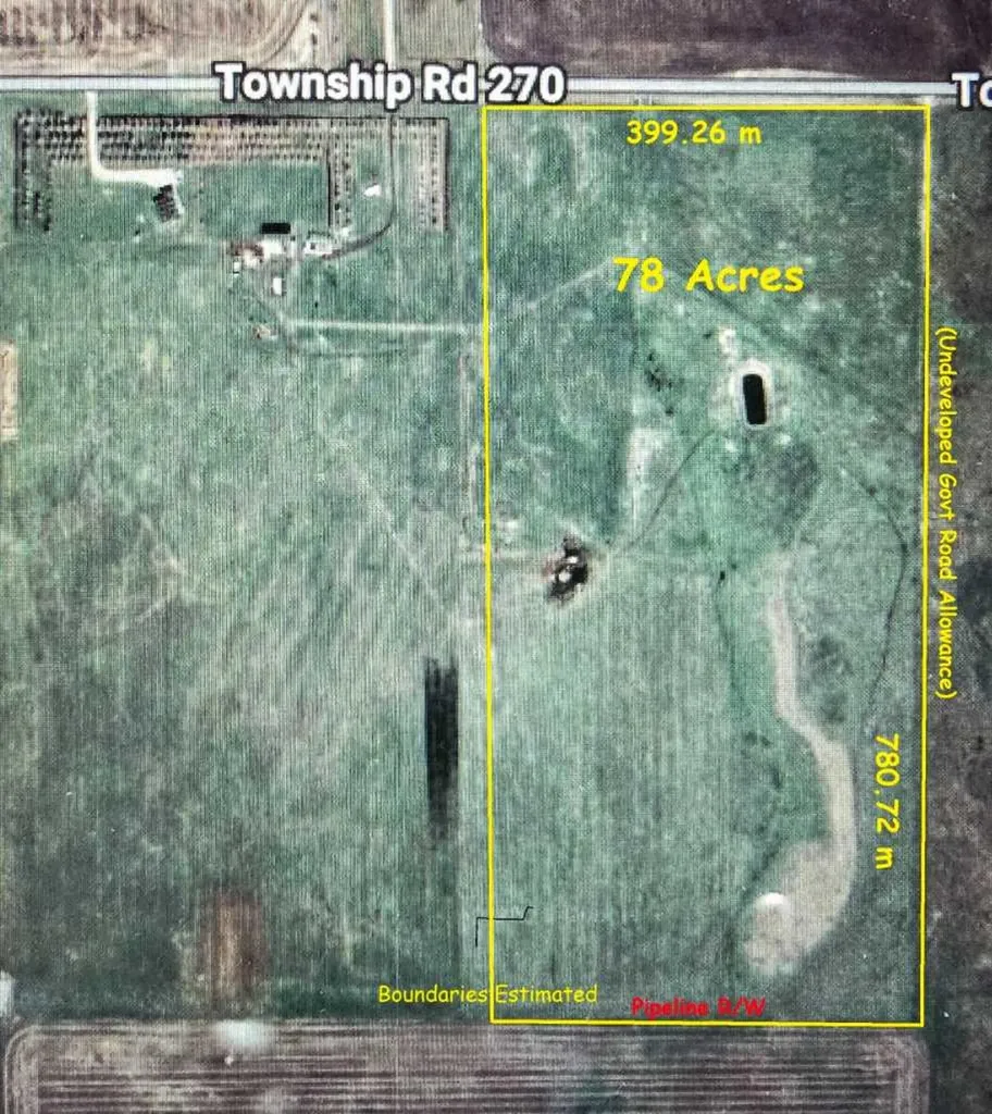 78 Acres Township Road 270 Rural Rocky View County AB T4B 2A4