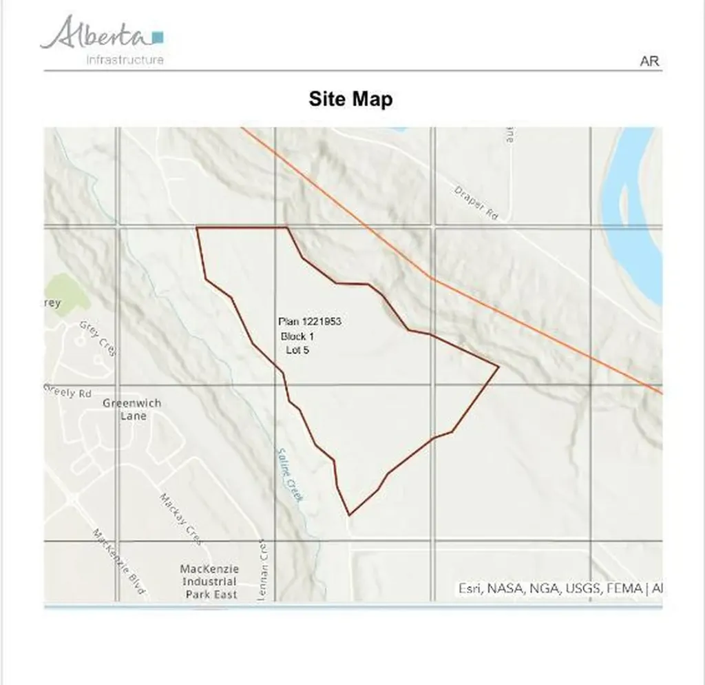 Saline Creek Land Development Fort Mcmurray AB X0X 0X0