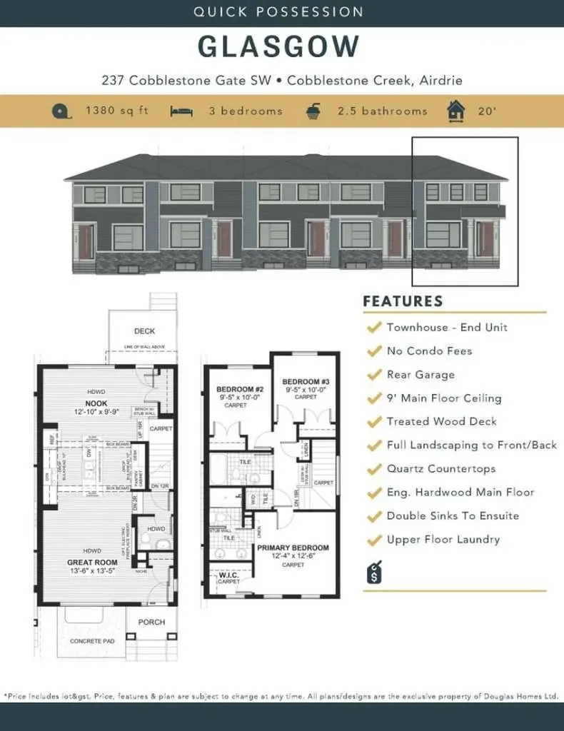 237 Cobblestone Gate SW Airdrie AB T4B 0R7