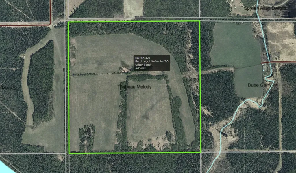 NW-4-54 -17-W5 Rural Yellowhead County AB T7E 3M4