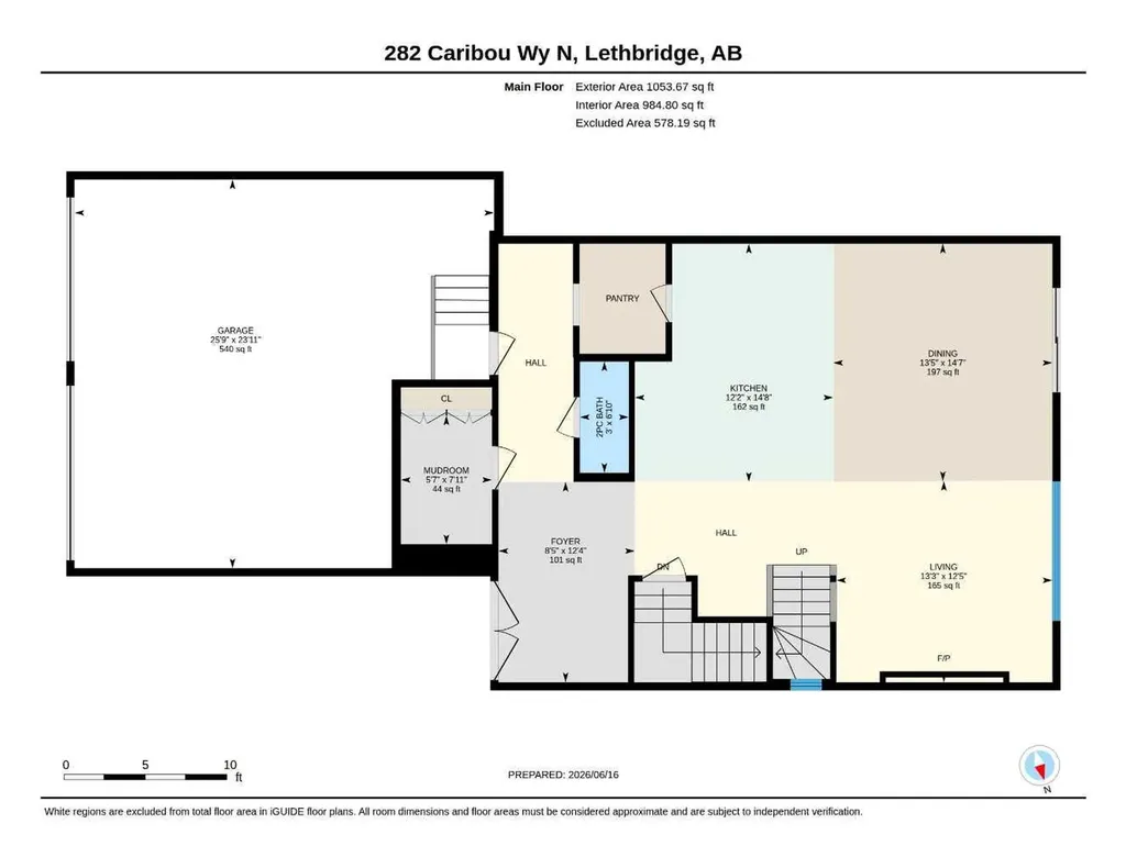 282 Caribou Way N Lethbridge AB T1H 7J7