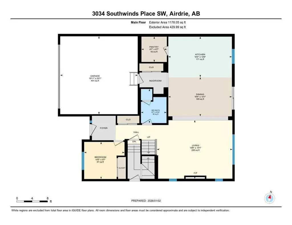 3034 Southwinds Place SW Airdrie AB T4B5T9