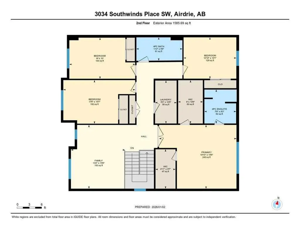 3034 Southwinds Place SW Airdrie AB T4B5T9