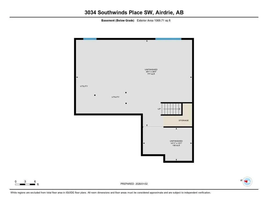 3034 Southwinds Place SW Airdrie AB T4B5T9
