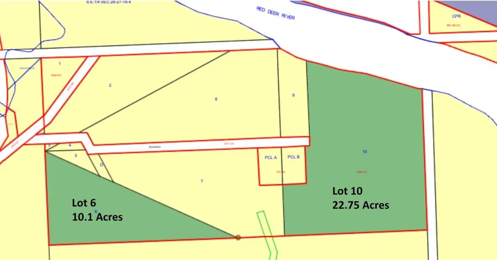 4;18;27;21;N Lot 6 & 10 Drumheller AB T0J 0Y0