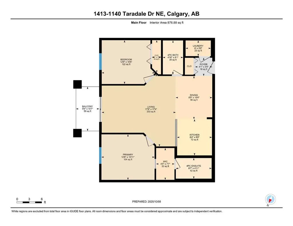 1140 Taradale Drive NE Calgary AB T3J 0G1
