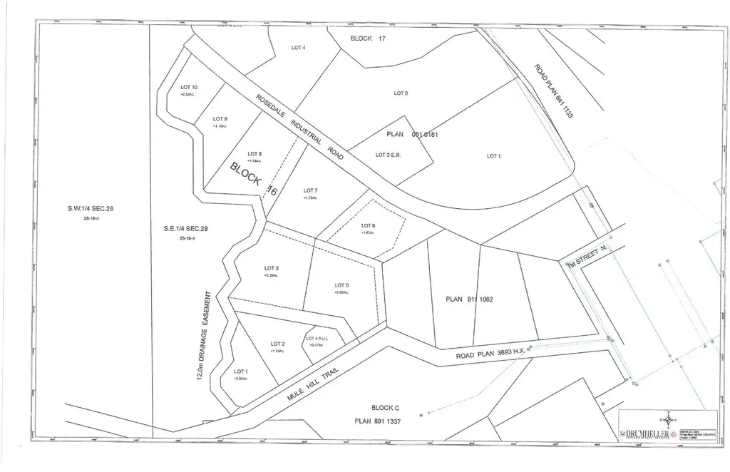Lot 3 390 1 Street North Road Drumheller AB T0J 0Y0