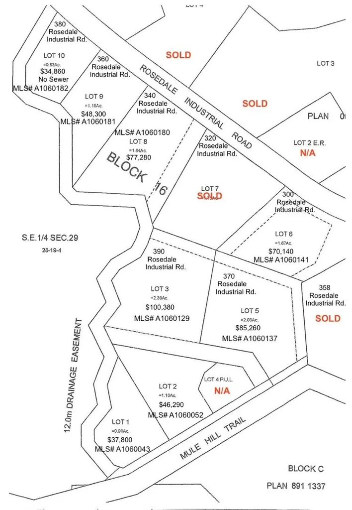 Lot 3 390 1 Street North Road Drumheller AB T0J 0Y0