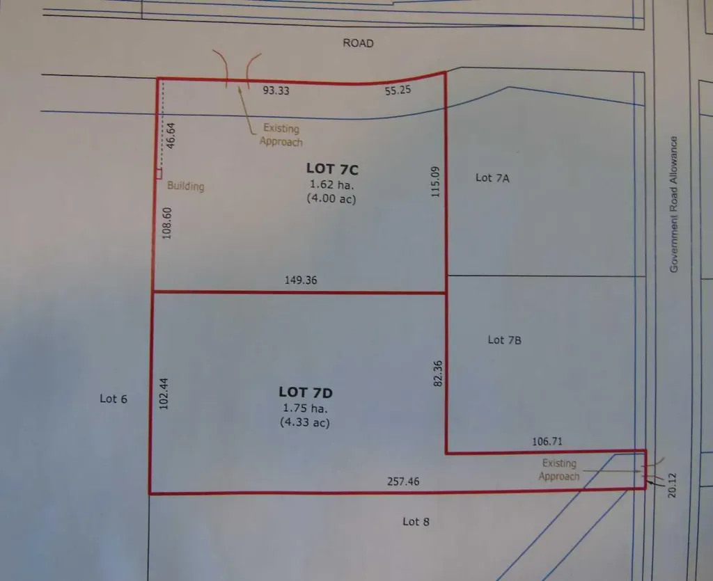 Lot 7c West Mitsue Industrial Road Rural Lesser Slave River No. 124 M.d. Of AB T0G 2A0