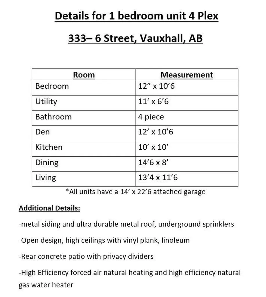325 5 Street Vauxhall AB T0K2K0