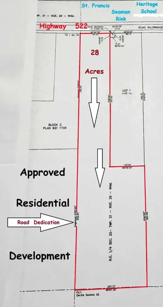 28 Acres Highway 552 East Rural Foothills County AB T1S 1A3