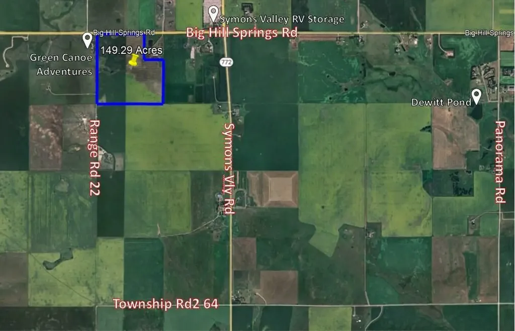 Big Hills Spring Road Rge 22 Rural Rocky View County AB T4B 4R7