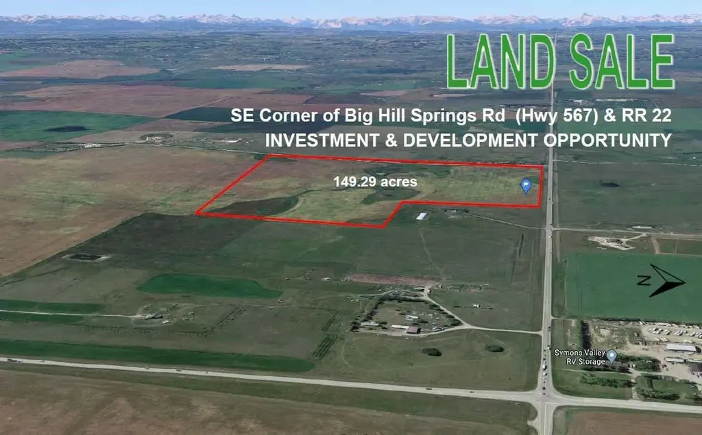 Big Hills Spring Road Rge 22 Rural Rocky View County AB T4B 4R7