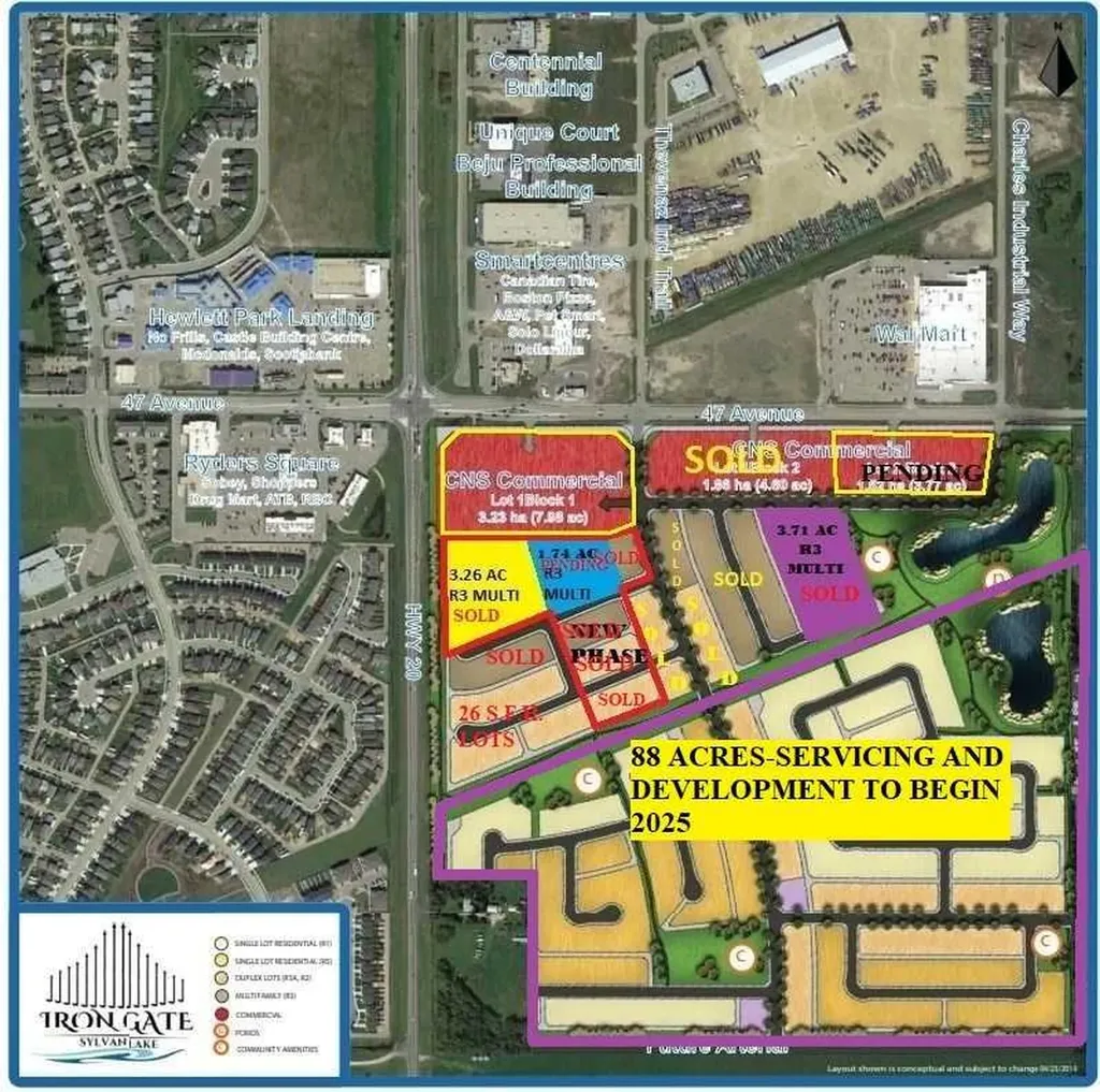 Corner Of 47th Avenue Highway 20 Sylvan Lake AB T4S 2J7